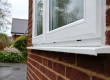 uPVC window drainage holes